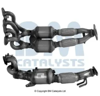 Каталізатор EURO 6 FORD C-MAX II, FOCUS III, GRAND C-MAX 1.6/1.6LPG 07.10-02.20 BM CATALYSTS BM92040H