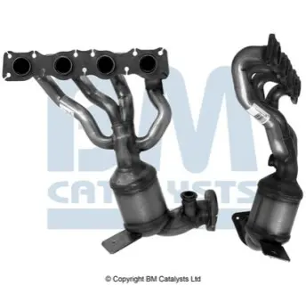 Каталізатор EURO 5 BMW 1 (E81), 1 (E87), 1 (E88), 3 (E90), 3 (E91), 3 (E92), 3 (E93) 1.6/2.0 09.06-12.13 BM CATALYSTS BM92054H