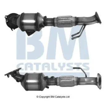 Каталізатор EURO 5 VOLVO S60 II, S80 II, V60 I, V70 III, XC60 I FORD GALAXY II, MONDEO IV, S-MAX 2.0 09.09-02.17 BM CATALYSTS BM92133H
