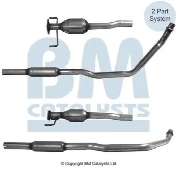 Каталізатор EURO 4/EURO 5 FIAT SEDICI SUZUKI SX4 1.5/1.6 06.06 BM CATALYSTS BM92158H
