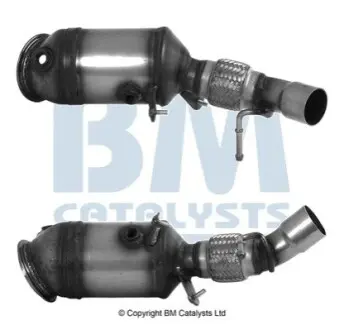 Каталізатор EURO 6 BMW 5 (F10), 5 (F11), 5 GRAN TURISMO (F07), X5 (F15, F85) 1.6/2.0/2.0H 10.10-07.18 BM CATALYSTS BM92223H