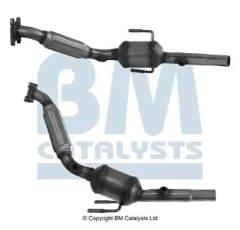 Каталізатор EURO 6 SEAT MII SKODA CITIGO VW LOAD UP!, UP! 1.0CNG 10.12-11.23 BM CATALYSTS BM92289H
