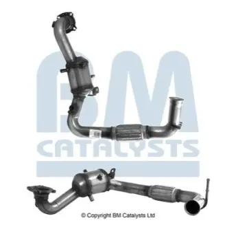 Каталізатор EURO 6 FORD ECOSPORT, FIESTA VII 1.0 10.13 BM CATALYSTS BM92587H
