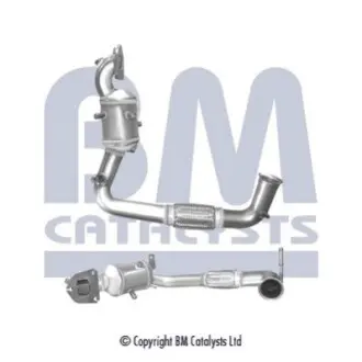 Каталізатор EURO 6 FORD FIESTA VII 1.1 05.17 BM CATALYSTS BM92588H