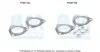 Комплект для монтажу, система відведення ВГ BM CATALYSTS (FK90716B) зображення 2