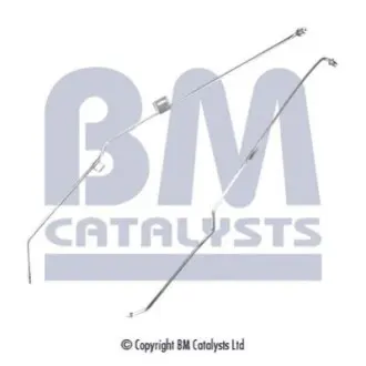 Шланг високого тиску сажового фільтра задн CITROEN C5 II, C5 III PEUGEOT 407 2.0D 05.04-06.15 BM CATALYSTS PP11011A