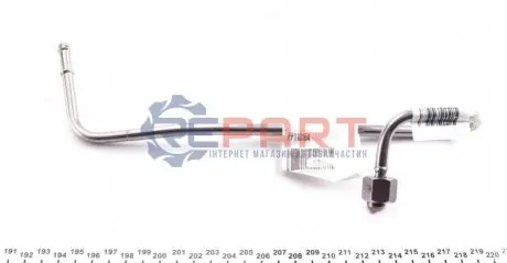 Шланг високого тиску сажового фільтра MERCEDES SPRINTER 3,5-T (B906), SPRINTER 3-T (B906), SPRINTER 4,6-T (B906), SPRINTER 5-T (B906) 2.1D/3.0D 06.06-12.19 BM CATALYSTS PP11016A