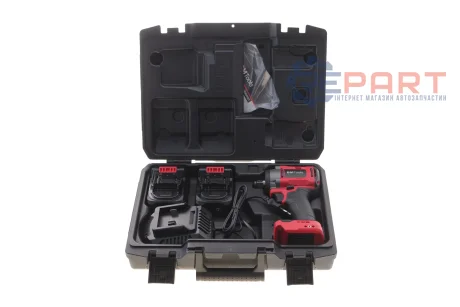Гайкокрут акумуляторний 1/2" 780 Нм 20В 4Ah (2 АКБ і заряд. пристрій) BM TOOLS 14000001