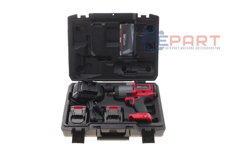 Гайкокрут акумуляторний 1/2" 1880 Нм 20В 4Ah (2 АКБ і заряд. пристрій) BM TOOLS 14000002