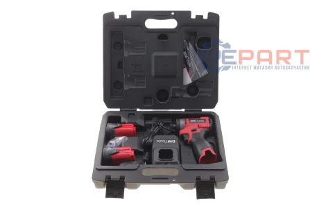 Гайкокрут акумуляторний 1/4" HEX 180 Нм 16В 2Ah (2 АКБ і заряд. пристрій) BM TOOLS 14000003