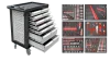 Візок з інструментами 7 секцій 268 од. (сірий) BM TOOLS (20100003) зображення 2