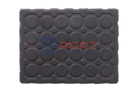 Опора підхвату підйомника 160x120x40 (прямокутна/гумова) BM TOOLS 31400002