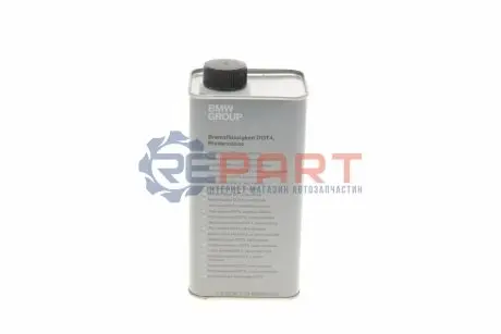 Рідина гальмівна DOT3/DOT4/DOT5.1 (1L) ENV6 (металева канистра) BMW 83135A82511 Купити в Україні