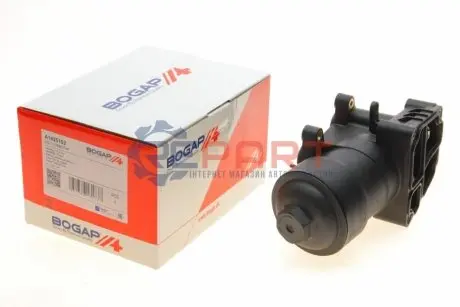 Корпус фільтра оливного VW Caddy III/Crafter/T5 1.6TDI/2.0TDI 09- (з радіатором) BOGAP A1425102 Купити в Україні