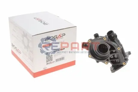 Корпус термостату Audi A3/A4/A5/A6/VW Golf VII/Passat VIII/Skoda Octavia IV 1.8/2.0 TSI/TFSI 14 BOGAP A4246100 Купити в Україні