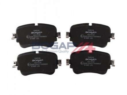 Тормозные колодки (задние) Audi A6/A7/A8/Q7/Q8/VW Touareg 16- BOGAP A8210126 (фото 1)
