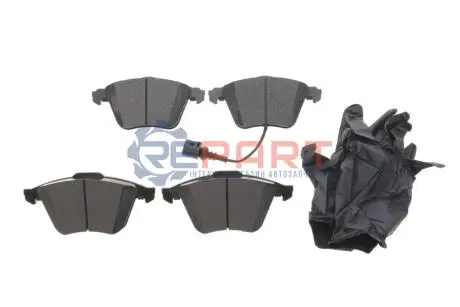 Фото 1 — Колодки гальмівні (передні) Audi A3/Seat Leon 05-13/VW Golf 09- (Ate-Teves) BOGAP (A8210187) Фото Колодки гальмівні (передні) Audi A3/Seat Leon 05-13/VW Golf 09- (Ate-Teves) BOGAP (A8210187) зображення 1