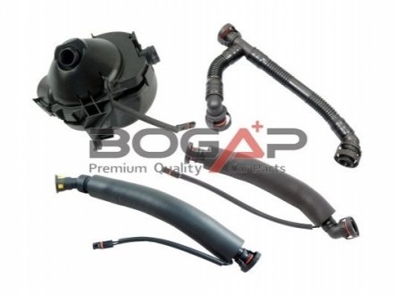 Трубка вентиляции картера BMW 5 (E60) 03-11 (N52) BOGAP B1217124 (фото 1)