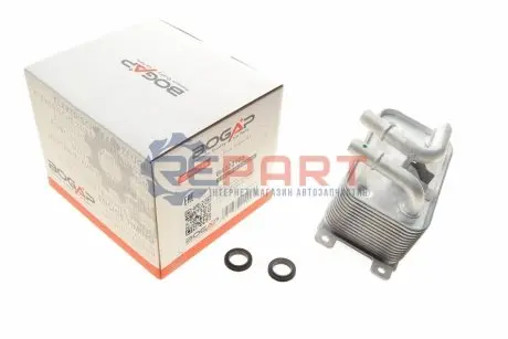 Фото Радіатор масляний BMW 5 (E60/E61)/7 (E65/E66/E67) 2.0-4.4 01-10 M54/N62 BOGAP (B4222105) зображення 1