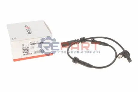 Датчик ABS (передній) BMW 1 (F20/F21)/3 (F30/F80)/4 (F36) 11 BOGAP B7117102 Купити в Україні