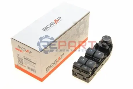 Кнопка склопідіймача (L) BMW 5 (E60) 03-10 M47/M54/M57/N43/N47/N52/N53/N62 (блок) BOGAP B7358114 Купити в Україні