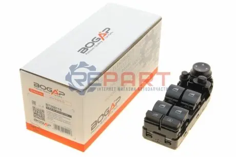 Кнопка склопідіймача (L) BMW 5 (E60) 03-10 M47/M54/M57/N43/N46/N52/N53/N62 (блок) BOGAP B7358115 Купити в Україні