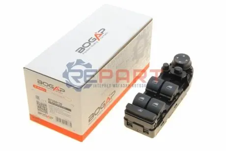 Кнопка склопідіймача (L) BMW 3 (E90) 03-11 M47/M57/N45/N47/N52/N53/N54/N55/N57 (блок) BOGAP B7358130 Купити в Україні