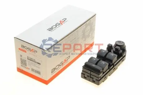 Кнопка склопідіймача (L) BMW 5 (E60) 03-10 M57/N43/N52/N53/N62 (блок) BOGAP B7358134 Купити в Україні