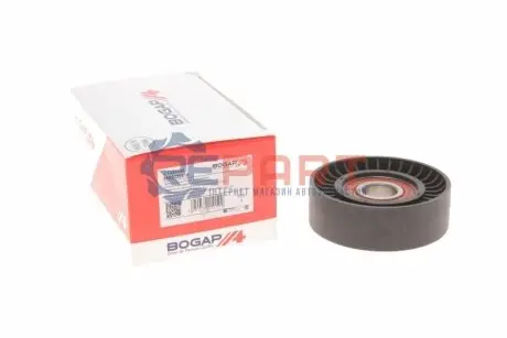 Ролик генератора MB A-class (W168/169)/B-class (W245)/Vaneo 1.4/2.1 97-12 (паразитний) (70x22) BOGAP C1320100 Купити в Україні