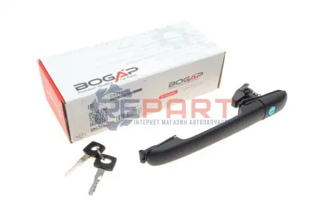 Ручка дверей (передніх/задньої/ззовні) MB Sprinter/VW LT 96- BOGAP C5312103 Купити в Україні