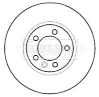 Тормозные диски BORG & BECK BBD5916S