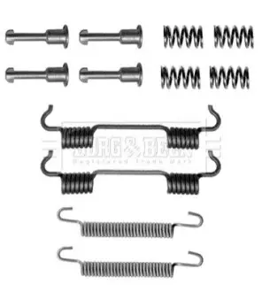 Комплект пружинок колодок ручного гальма BMW 3 (E46)/(E92) 1.6-3.0 98-13 (ATE) BORG & BECK BBK6136 Купити в Україні