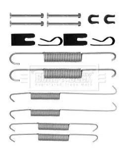 Комплект пружинок колодок ручника Toyota Fortuner/Hilux VIII 05 BORG & BECK BBK6329 Купити в Україні