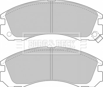 Гальмівні колодки дискові BORG & BECK BBP1449 (фото 1)