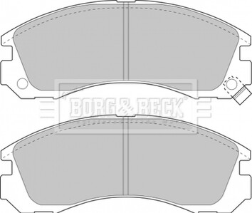 Тормозные колодки дисковые BORG & BECK BBP1449