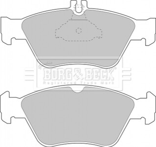 - Тормозные колодки для дисков BORG & BECK BBP1454