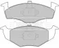 Фото Колодки гальмівні (передні) Seat Arosa 97-04/Skoda Fabia 99-14/Roomster 07-15/VW Polo 94-09 BORG & BECK (BBP1471) зображення 1