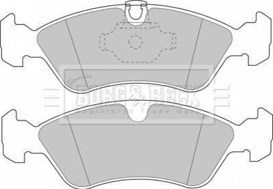 - Тормозные колодки для дисков BORG & BECK BBP1474