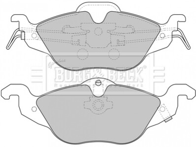 - Тормозные колодки для дисков BORG & BECK BBP1563