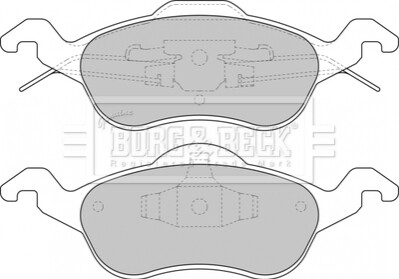 - Тормозные колодки для дисков BORG & BECK BBP1602