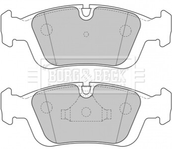 - Тормозные колодки для дисков BORG & BECK BBP1627