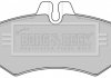 BBP1667 BORG & BECK - Тормозные колодки для дисков