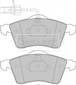 - Тормозные колодки для дисков BORG & BECK BBP1692