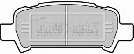 Тормозные колодки дисковые BORG & BECK BBP1705 (фото 1)