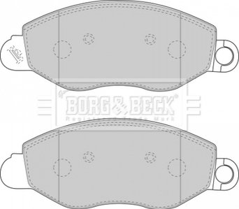 - Тормозные колодки для дисков BORG & BECK BBP1714 (фото 1)