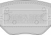 BBP1851 BORG & BECK - Тормозные колодки для дисков