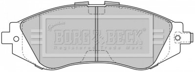 - Тормозные колодки для дисков BORG & BECK BBP1881 (фото 1)