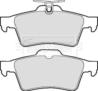 Гальмівні колодки BORG & BECK BBP1931