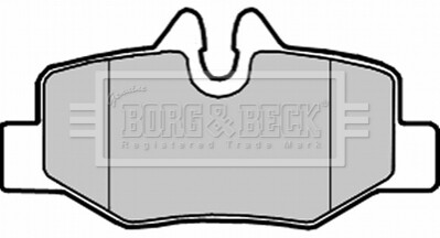 - Тормозные колодки для дисков BORG & BECK BBP1958