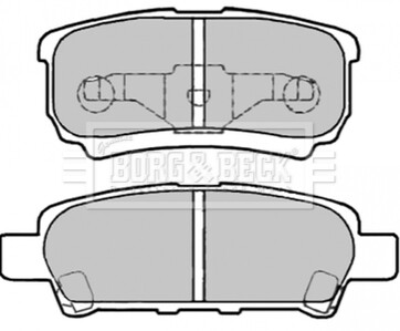 - Тормозные колодки для дисков BORG & BECK BBP2003